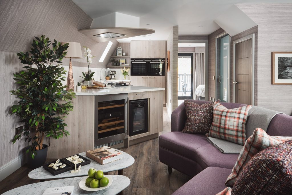 inside seating at the Lodge
